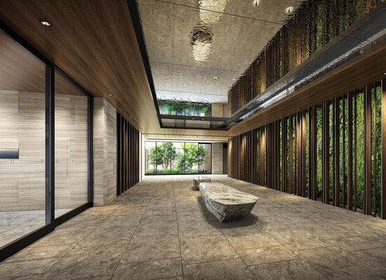 エントランスホール完成予想図