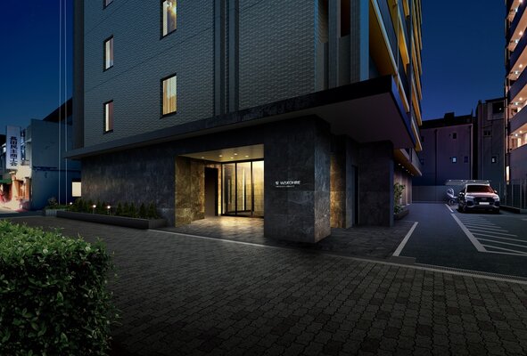 エントランスアプローチ完成予想図