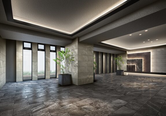 エントランスホール完成予想図