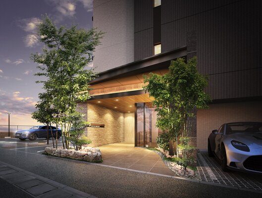 エントランスアプローチ完成予想CG