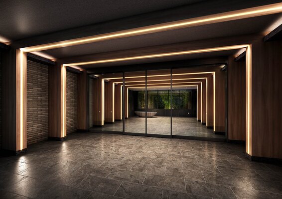 エントランスホール完成予想図