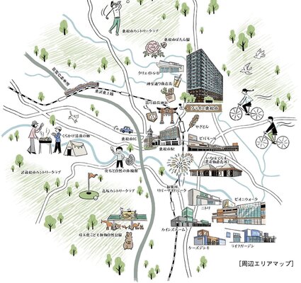 周辺エリアマップ