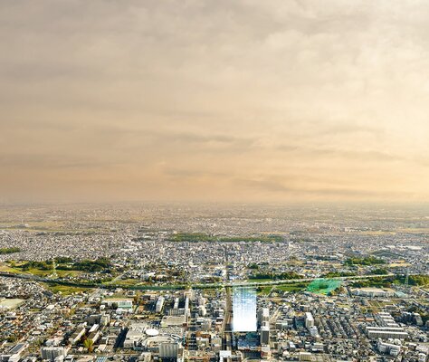 現地周辺の航空写真（2025年11月撮影）