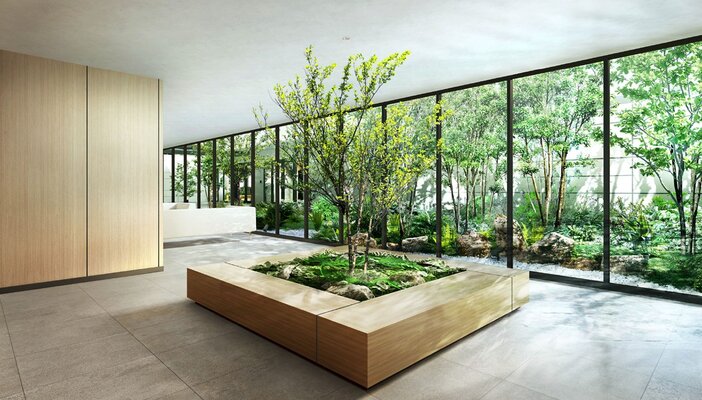 ラウンジ完成予想CG