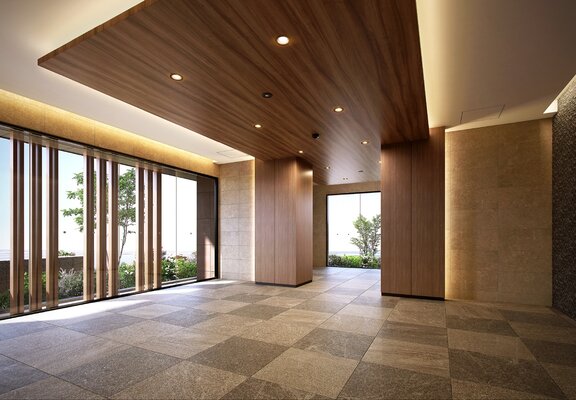 エントランスホール完成予想図（EAST）