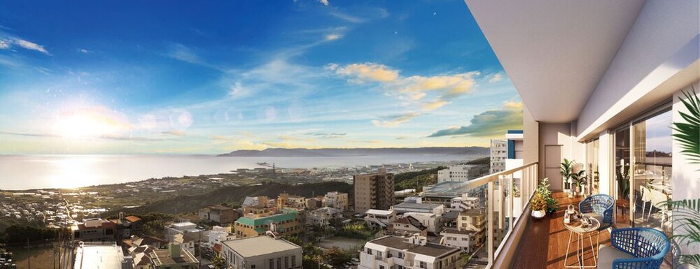 眺望合成外観完成予想CG