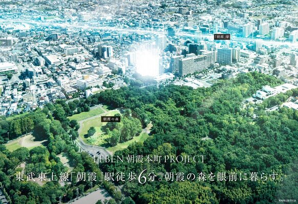 現地周辺航空写真