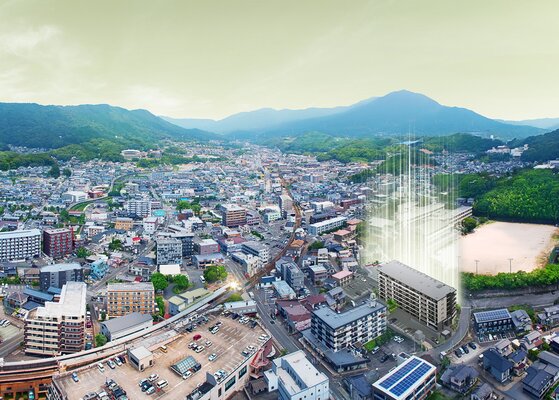空撮合成図