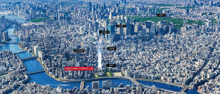 空撮写真（2025年1月撮影）にCG処理を施しており、実際とは異なります。