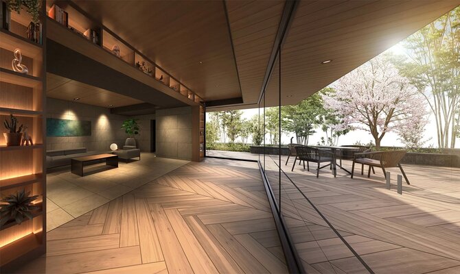 ラウンジ完成予想図