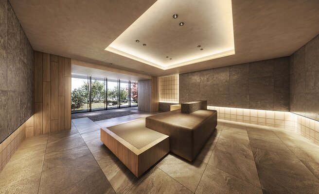 ラウンジ完成予想CG