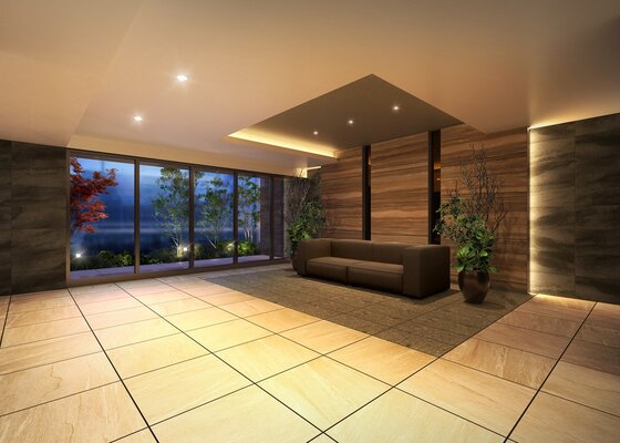 エントランスホール完成予想CG