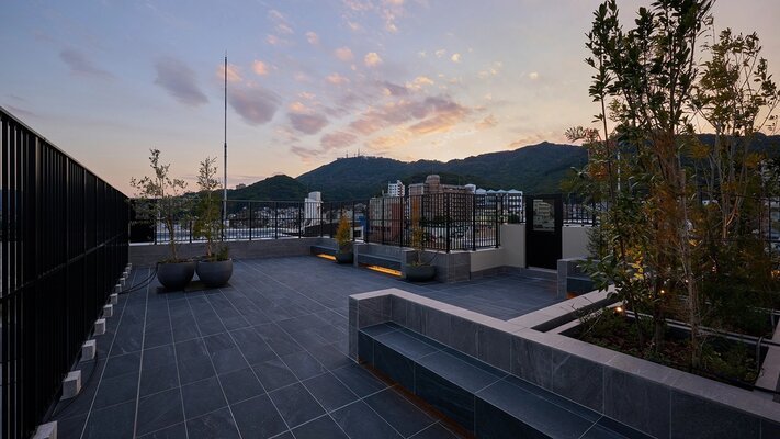 ルーフトップテラス（2026年3月撮影）