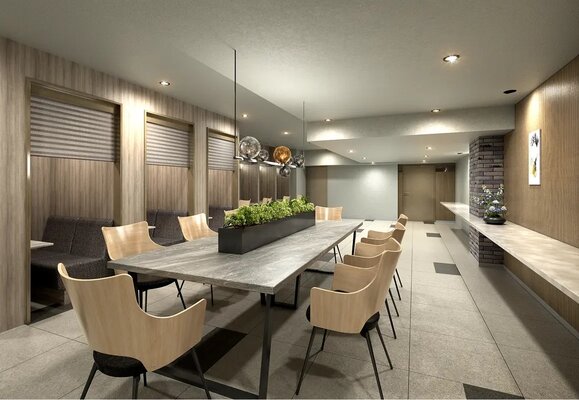 オーナーズラウンジ(コワーキングスペース)完成予想図