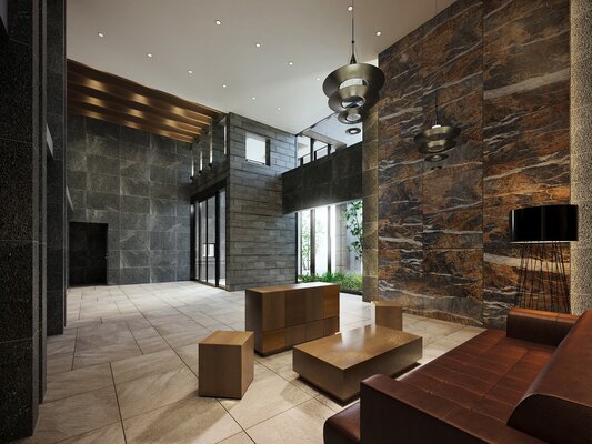 エントランスホール完成予想図