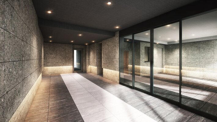 エントランスホール完成予想CG