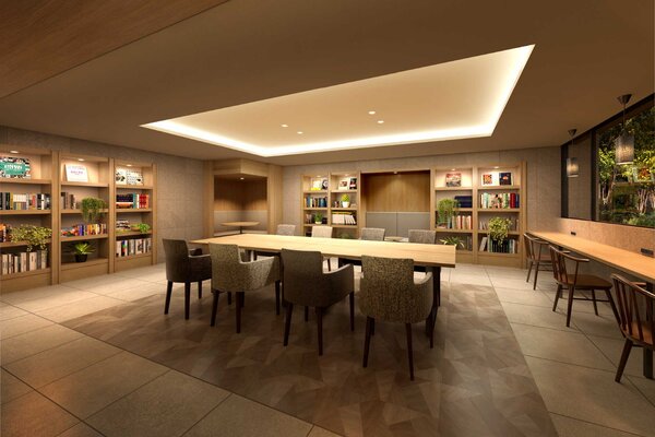 オーナーズライブラリー完成予想CG