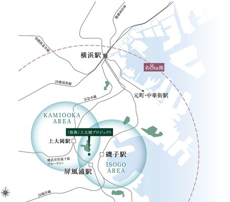 距離圏概念図