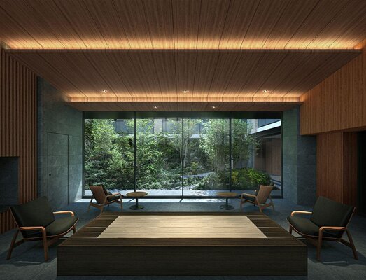 ラウンジ完成予想CG