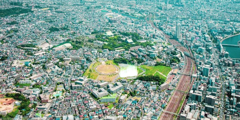 現地周辺航空写真(2025年7月撮影)