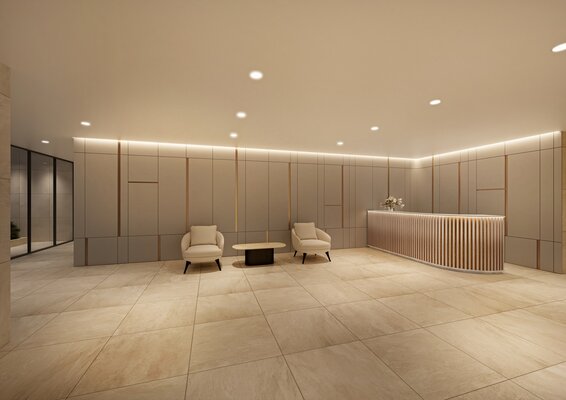 コンシェルジュカウンター完成予想CG