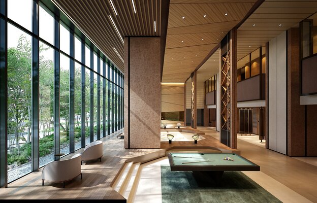 エントランスホール完成予想CG