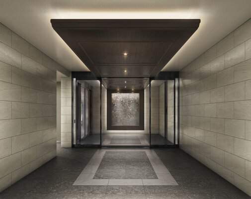 エントランスホール完成予想CG