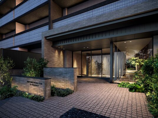 エントランスアプローチ完成予想図