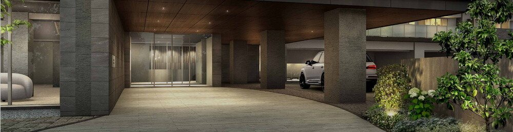 エントランスアプローチ完成予想CG