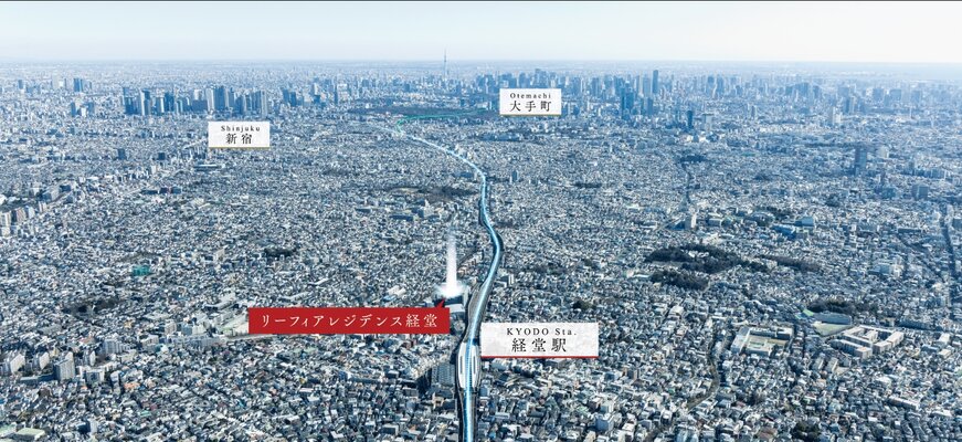 現地周辺航空写真（2026年3月撮影）