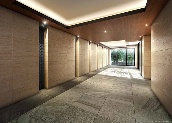 エントランスホール完成予想CG