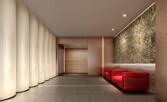 エントランスホール完成予想CG