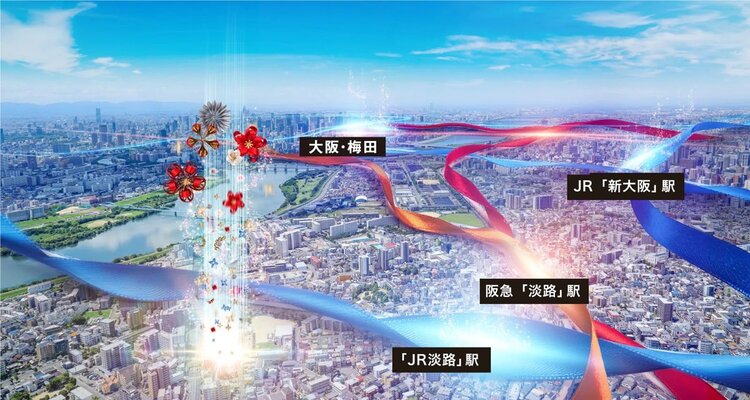現地周辺航空写真