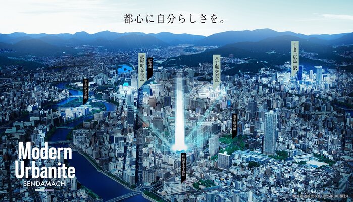 現地周辺航空写真（2025年10月撮影）