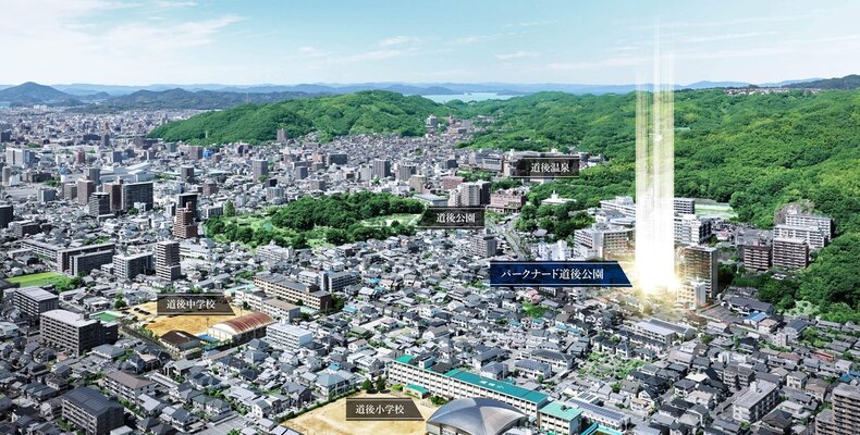 現地周辺航空写真（2025年10月撮影）