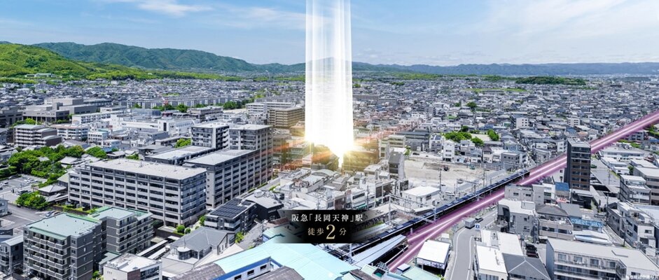 現地周辺空撮写真