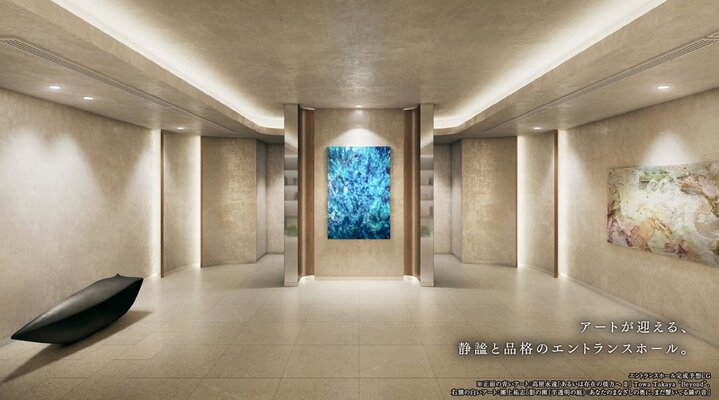 エントランスホール完成予想CG