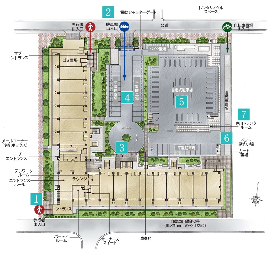 シティハウス堤通雨宮町