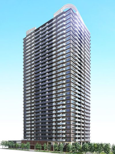 聖蹟桜ヶ丘の美しさに優しく調和する、地上33階建て・全520邸の新たなランドマークタワー