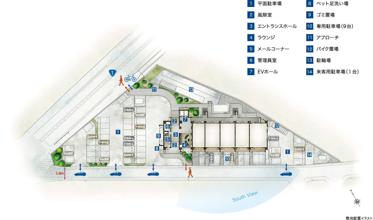 ローレルコート富吉駅南