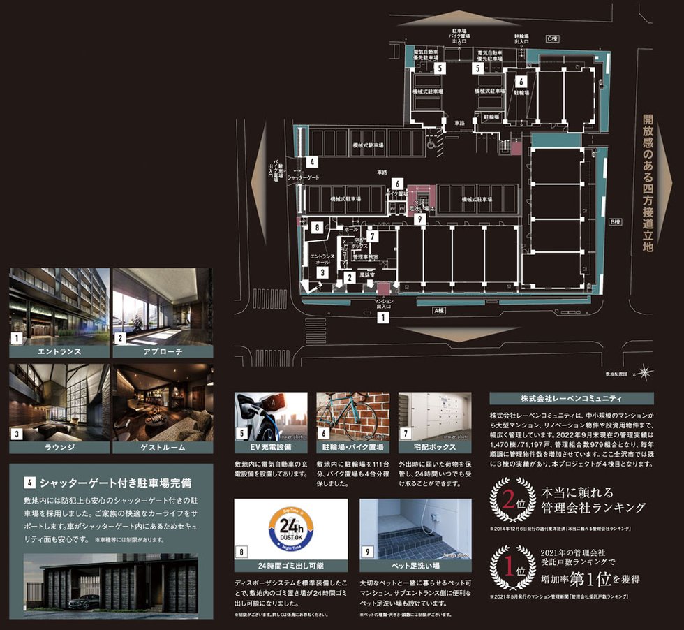 ザ・レーベン金沢大手門 Galleria Gran