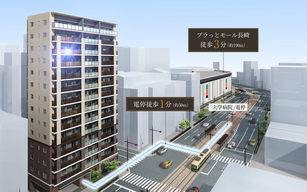 オーヴィジョン大学病院前