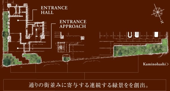 クレアホームズ上の橋