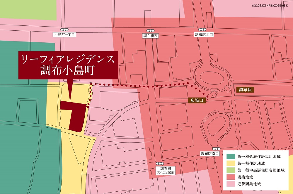 リーフィアレジデンス調布小島町