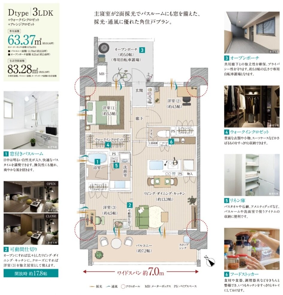 ファミリアーレ庄内緑地