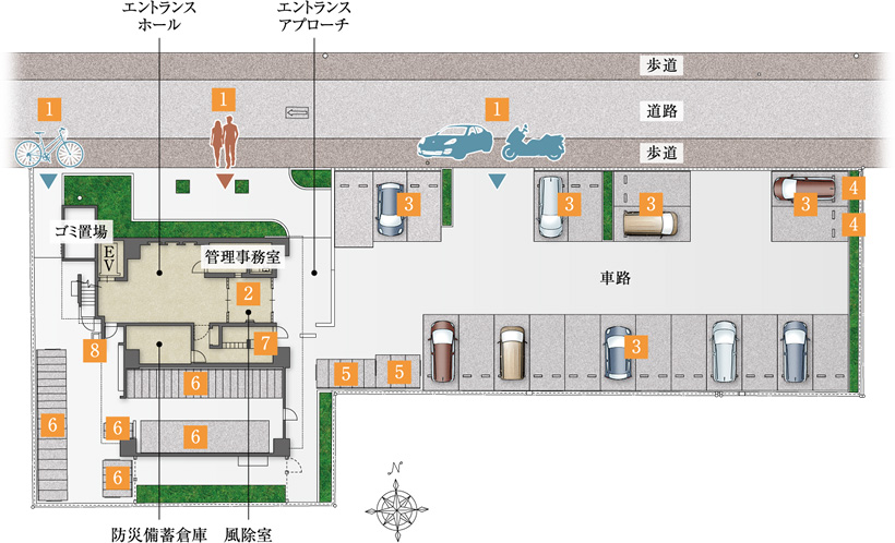 プレサンス ロジェ 城東関目 グランデイズ