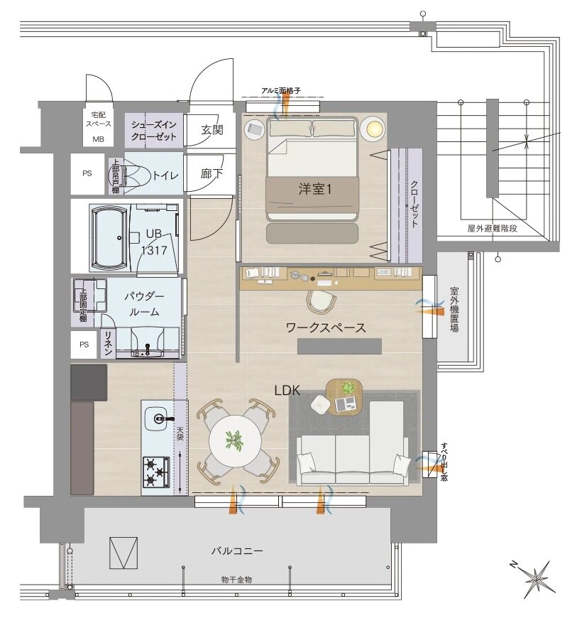 アクロス薬院グレイステージ