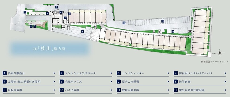 ジェイグラン京都桂川駅前
