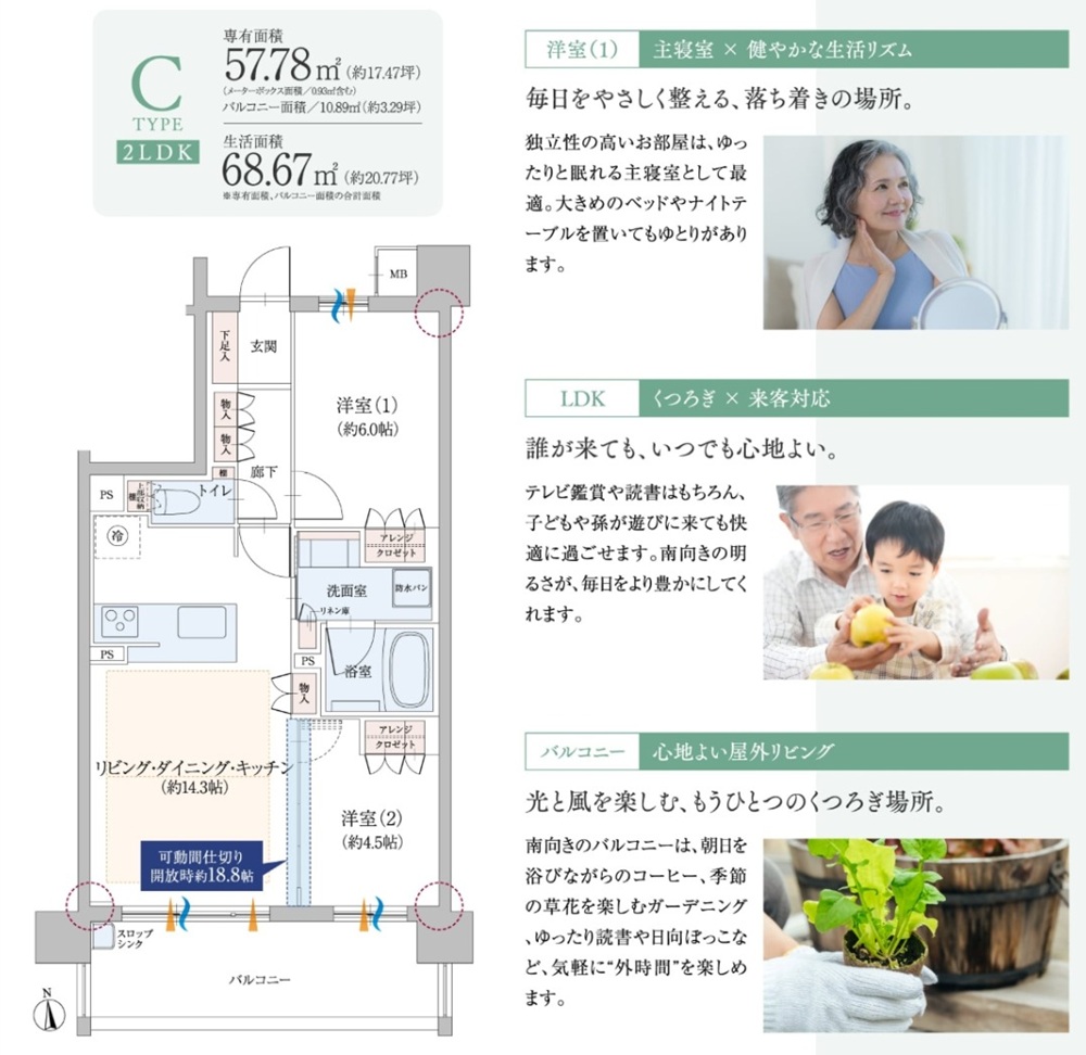 ファミリアーレ八田