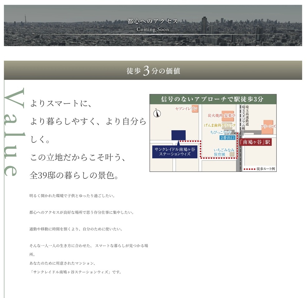 サンクレイドル南鳩ヶ谷ステーションウィズ